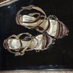 Brown, Charlotte Russe size 6 heels
